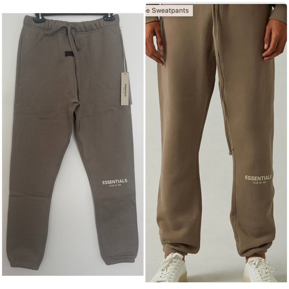 Fear of God Essentials Core Collection Sweatpants in Desert Taupe